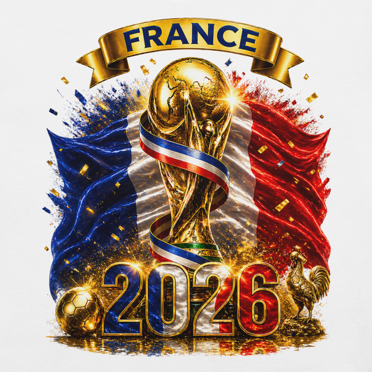 🇫🇷 FRANCE 2026 – Supporter T-Shirt