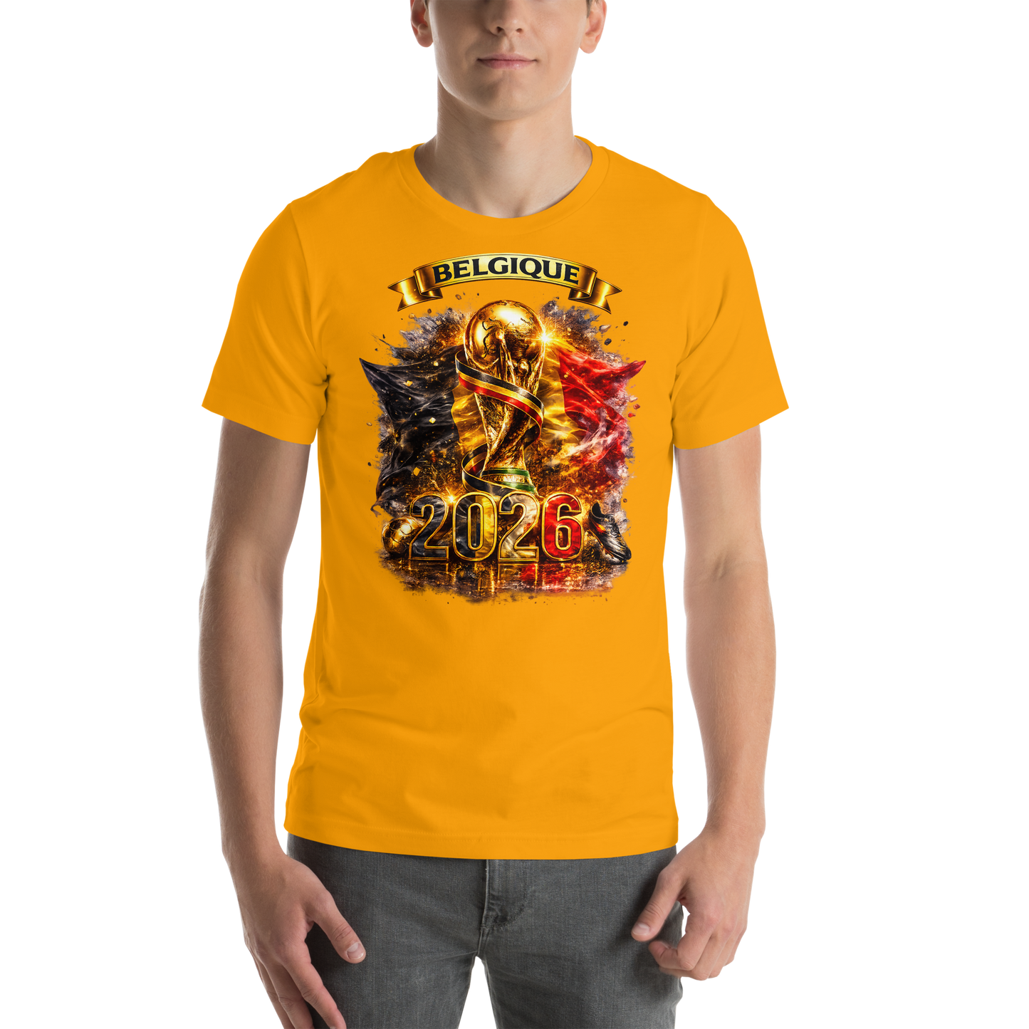 🇧🇪 BELGIUM 2026 – Supporter T-Shirt