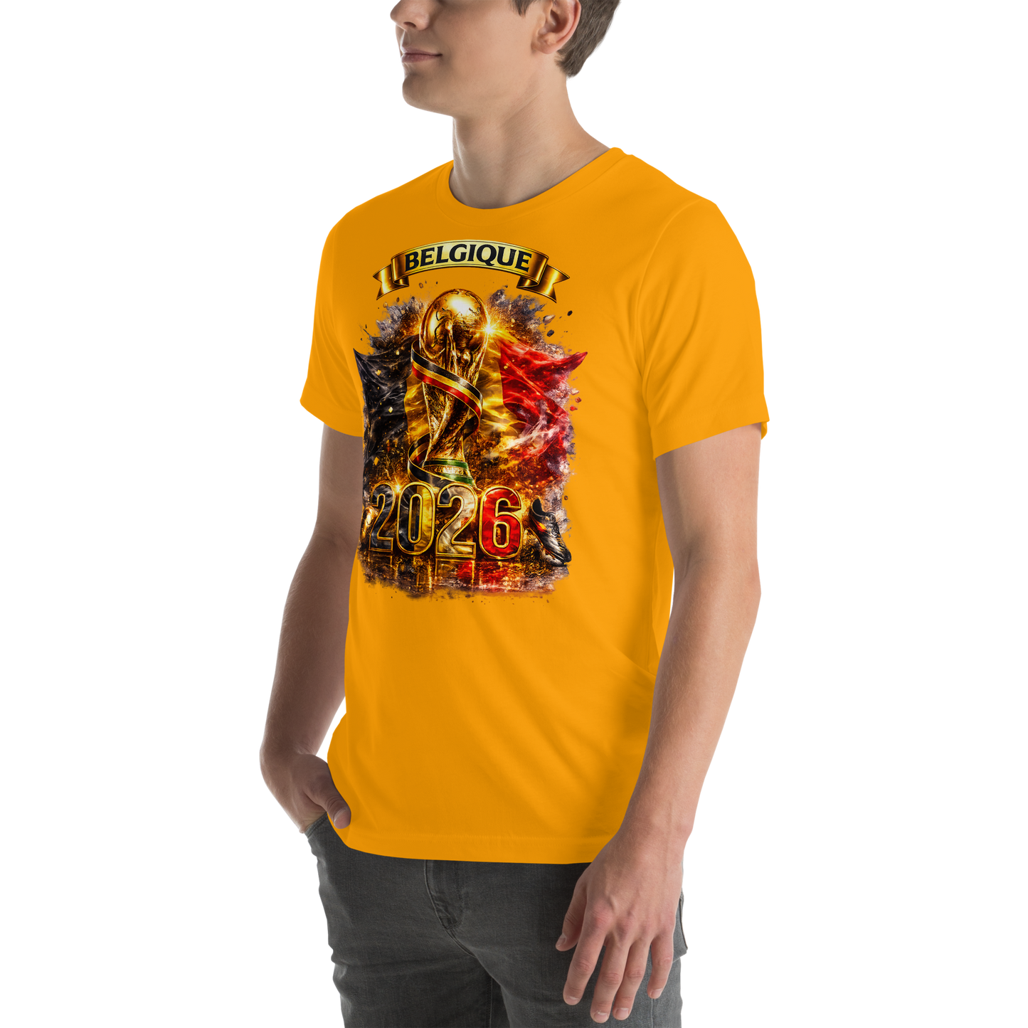 🇧🇪 BELGIUM 2026 – Supporter T-Shirt