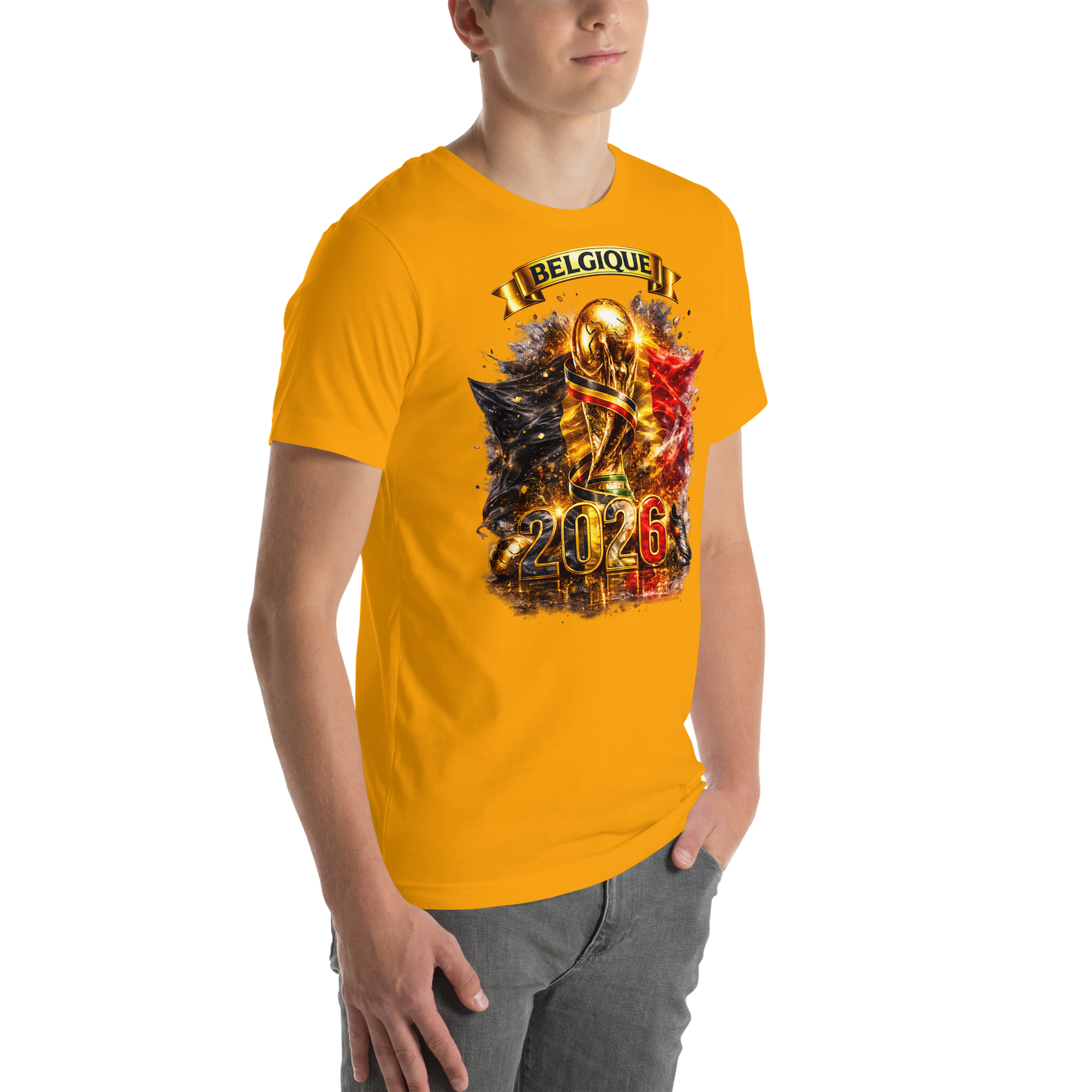 🇧🇪 BELGIUM 2026 – Supporter T-Shirt