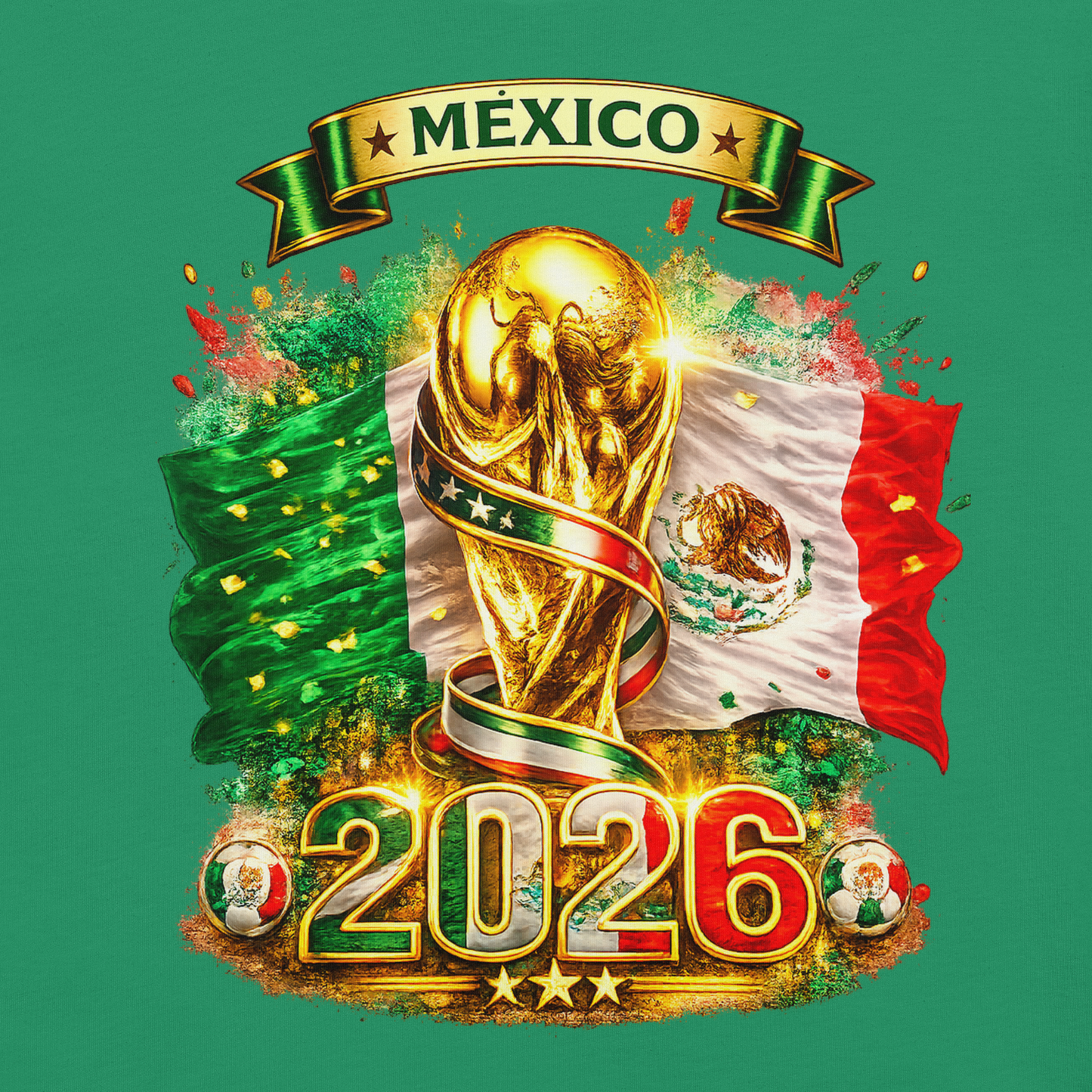 🇲🇽 MEXICO 2026 – Supporter T-Shirt