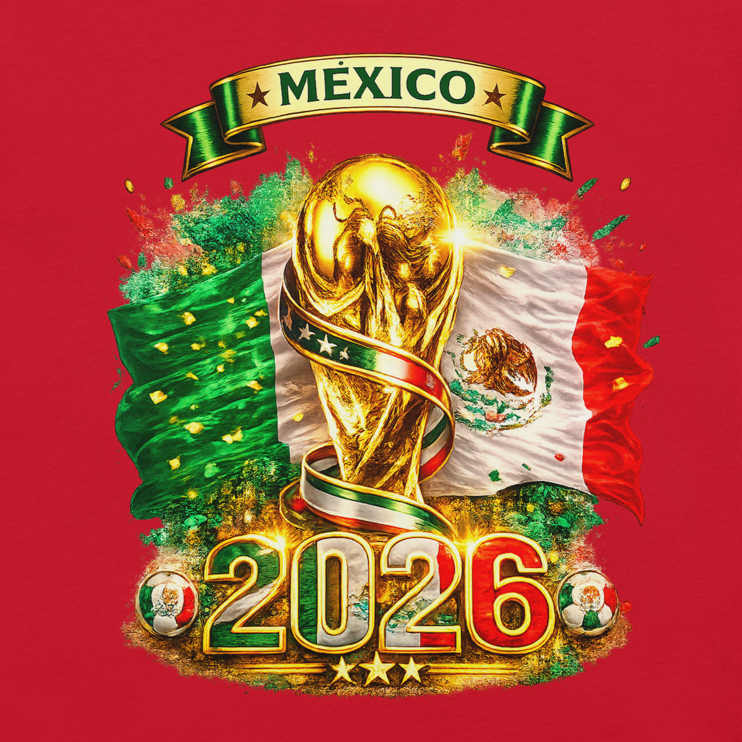 🇲🇽 MEXICO 2026 – Supporter T-Shirt