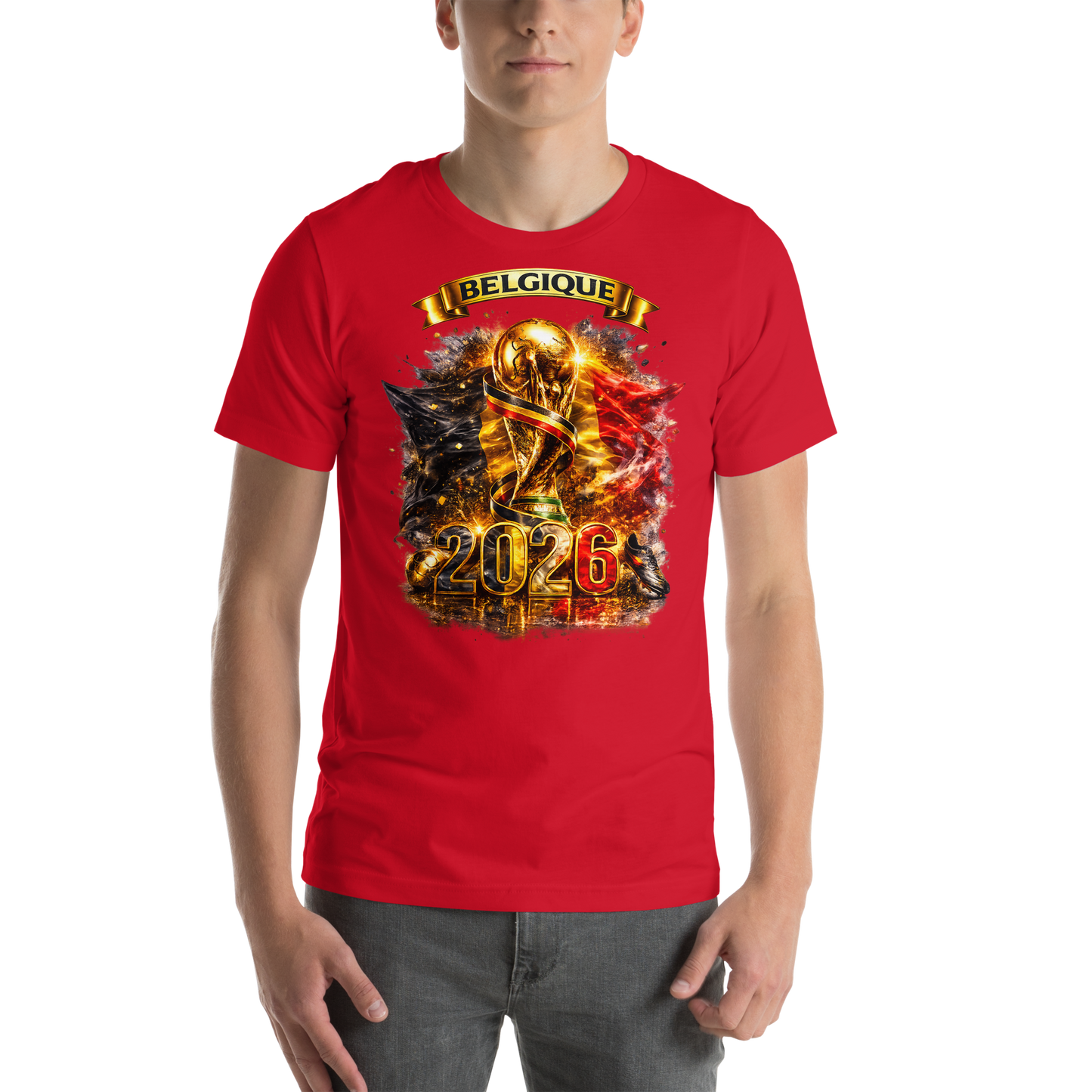 🇧🇪 BELGIUM 2026 – Supporter T-Shirt