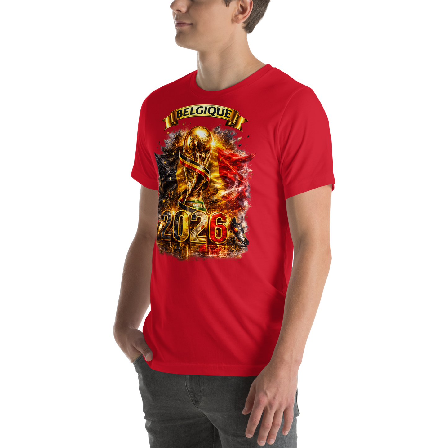 🇧🇪 BELGIUM 2026 – Supporter T-Shirt