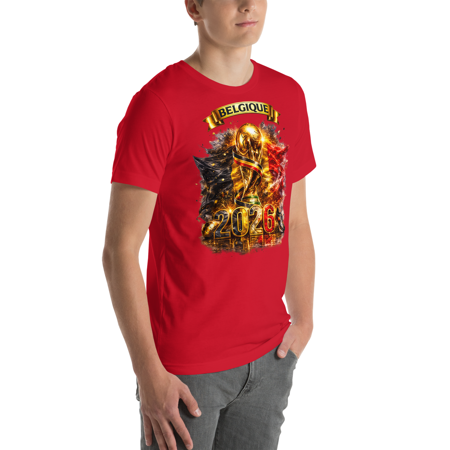 🇧🇪 BELGIUM 2026 – Supporter T-Shirt
