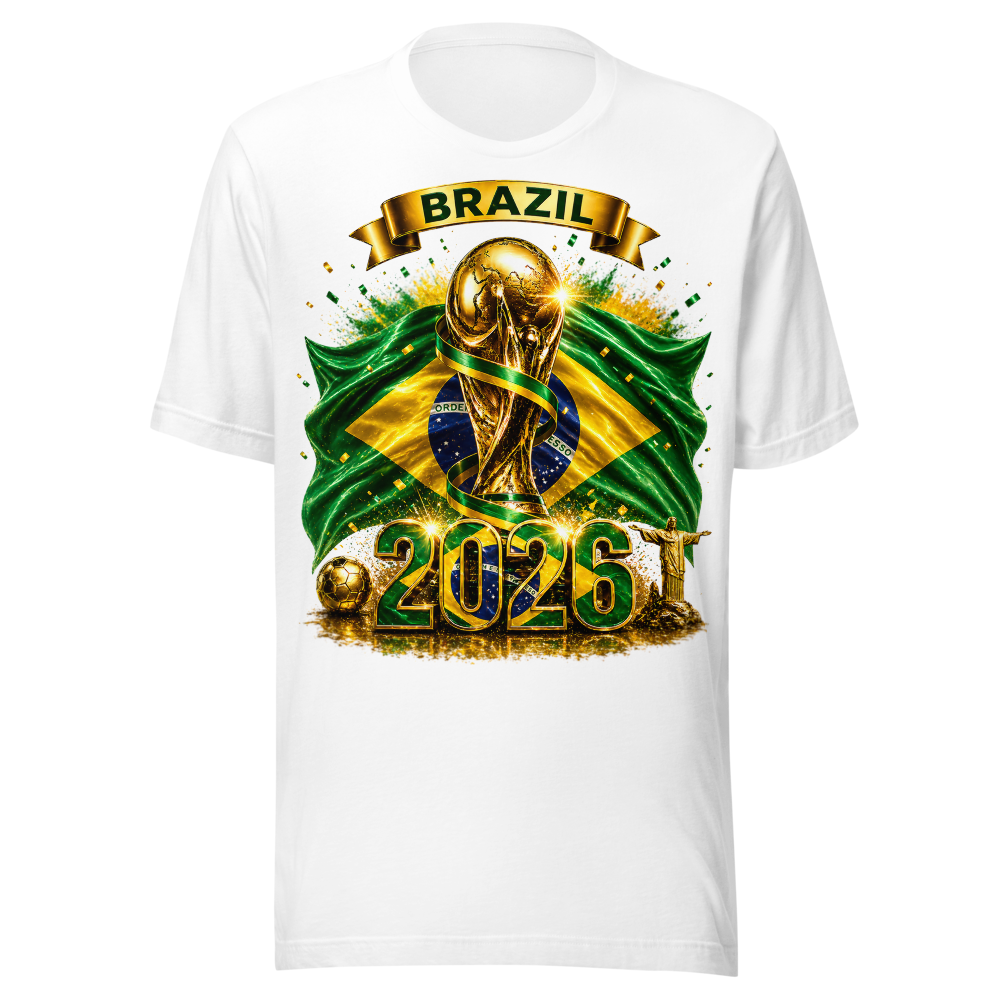 🇧🇷 BRAZIL 2026 – Supporter T-Shirt