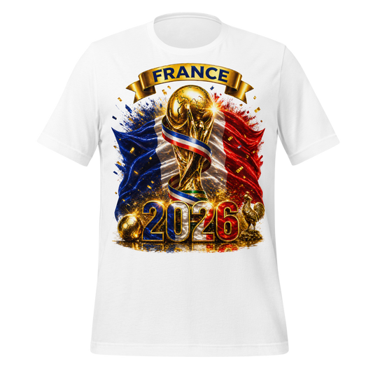 🇫🇷 FRANCE 2026 – Supporter T-Shirt