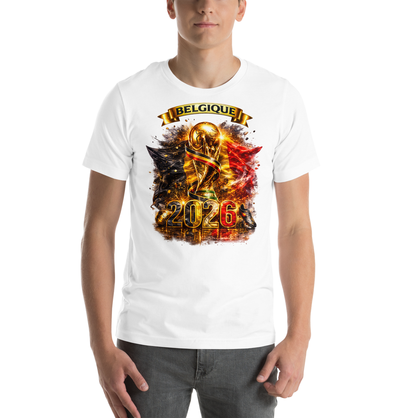 🇧🇪 BELGIUM 2026 – Supporter T-Shirt