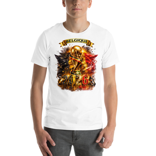 🇧🇪 BELGIUM 2026 – Supporter T-Shirt