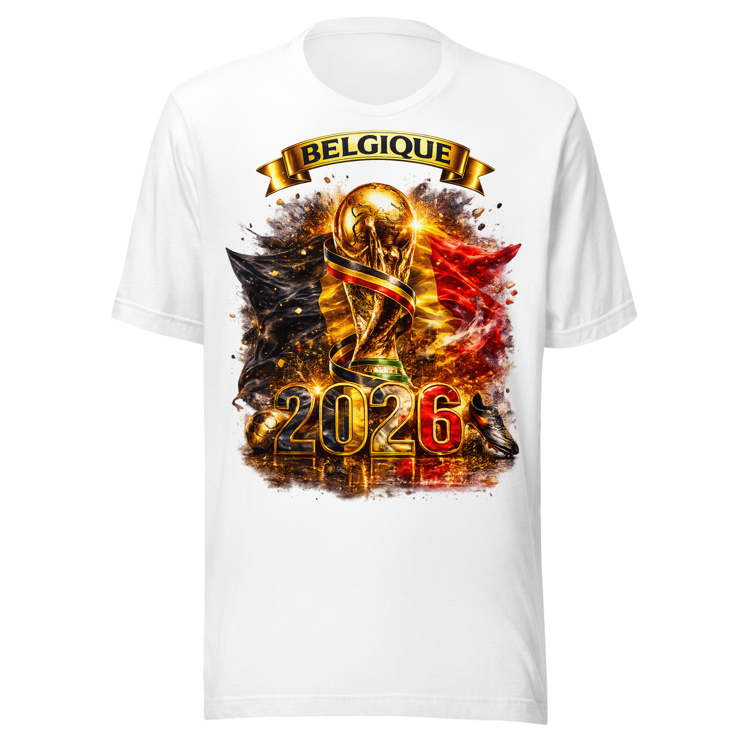🇧🇪 BELGIUM 2026 – Supporter T-Shirt
