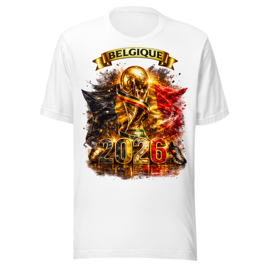 🇧🇪 BELGIUM 2026 – Supporter T-Shirt