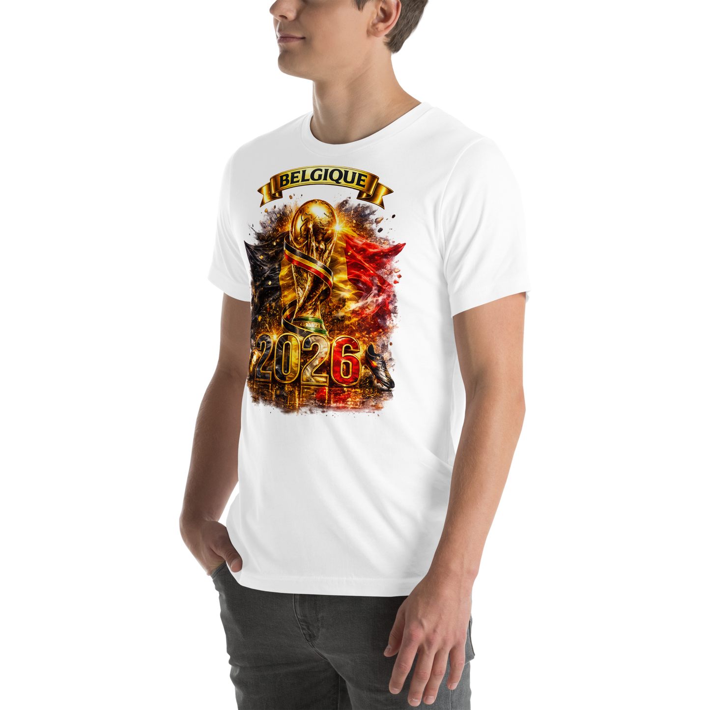 🇧🇪 BELGIUM 2026 – Supporter T-Shirt