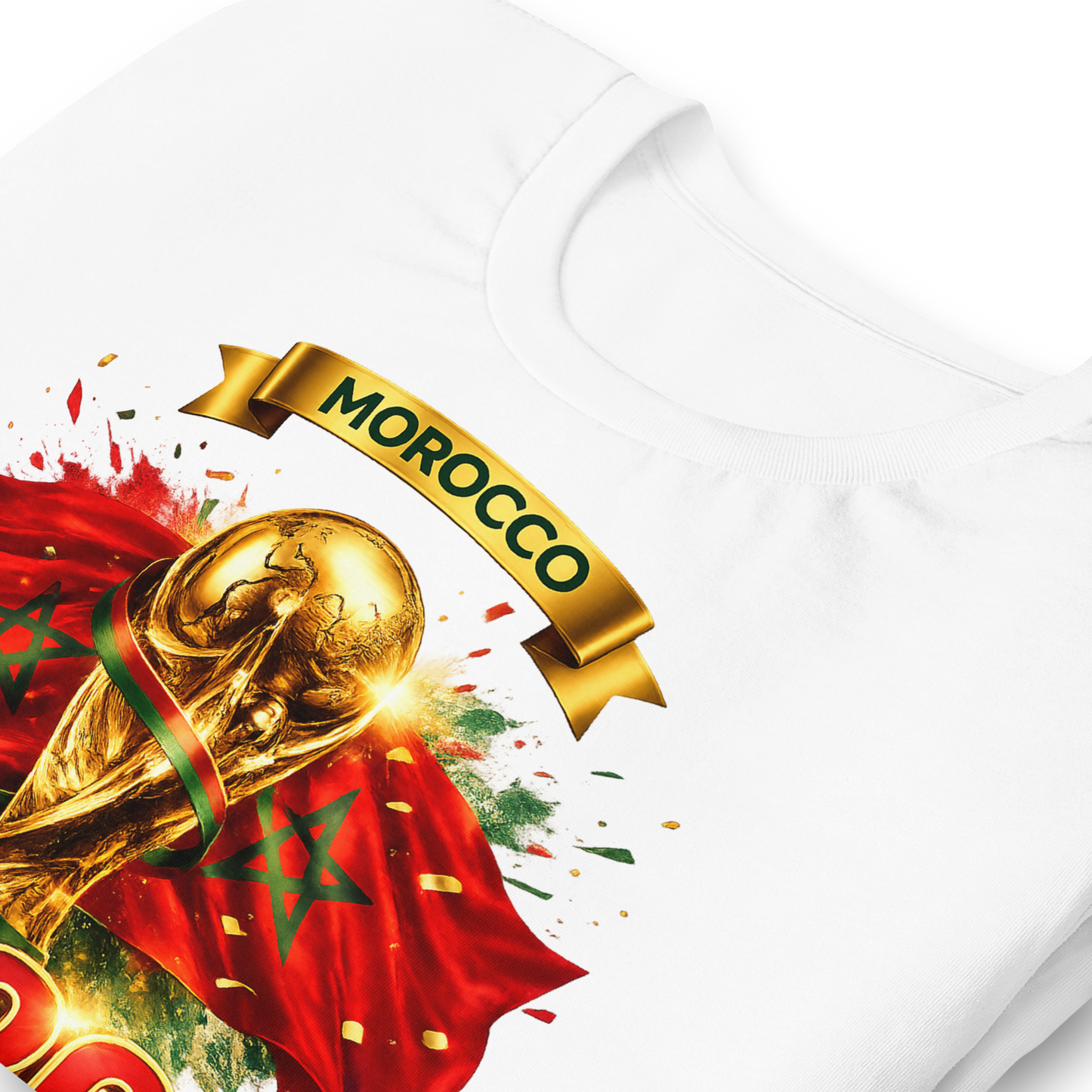 🇲🇦 MOROCCO 2026 – T-shirt Supporter
